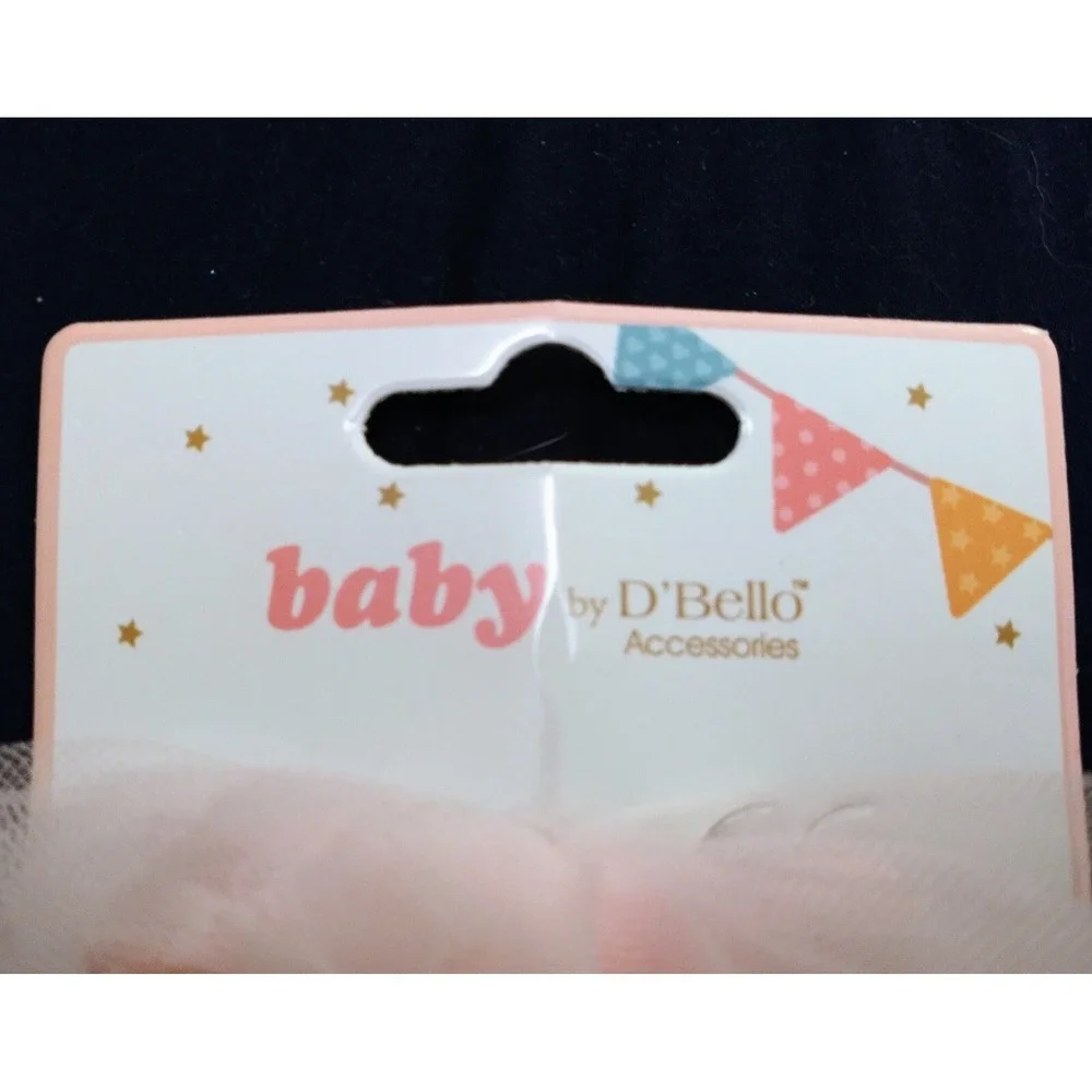 D'Bello Accessories Infant/Girls Hair Clip Baby Butterfly Star Sparkle Set Of 5